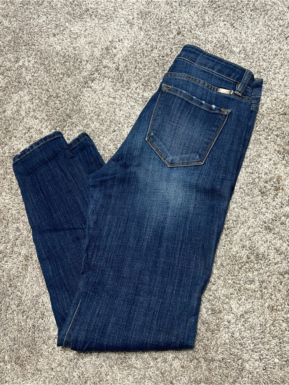 Kancan Women's Dark Blue Stretch Denim Jeans